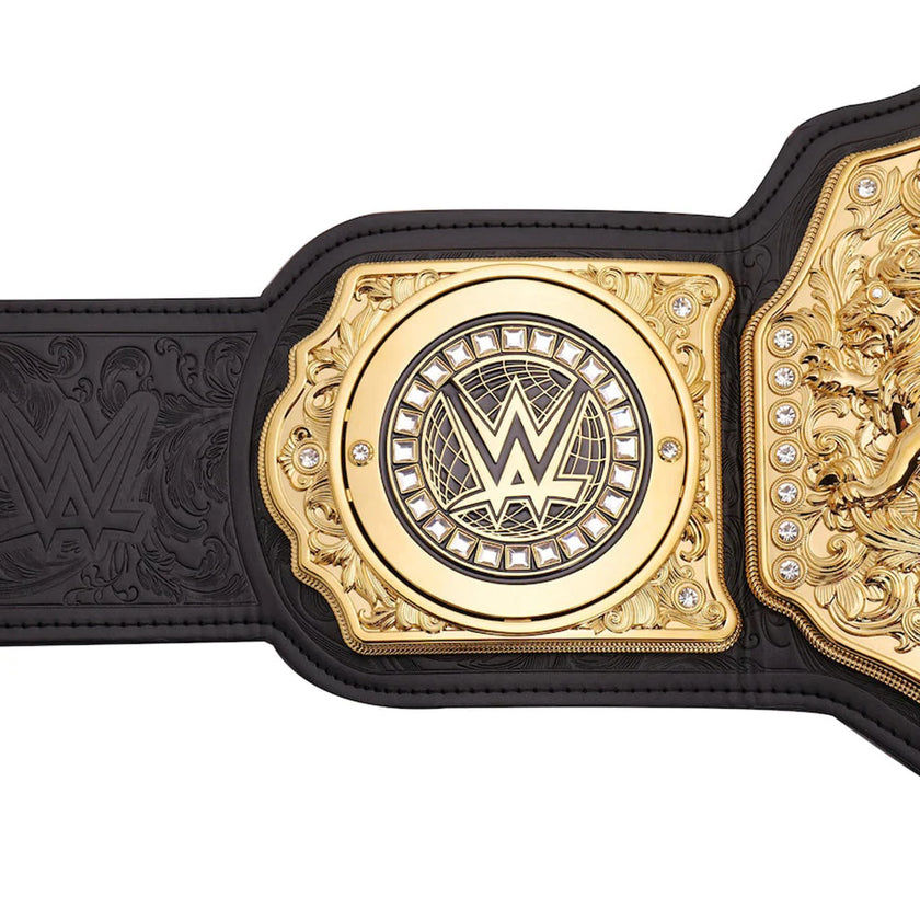 WWE World Heavyweight Championship Belt Replica – 6mm Brass Plates | Adult Size
