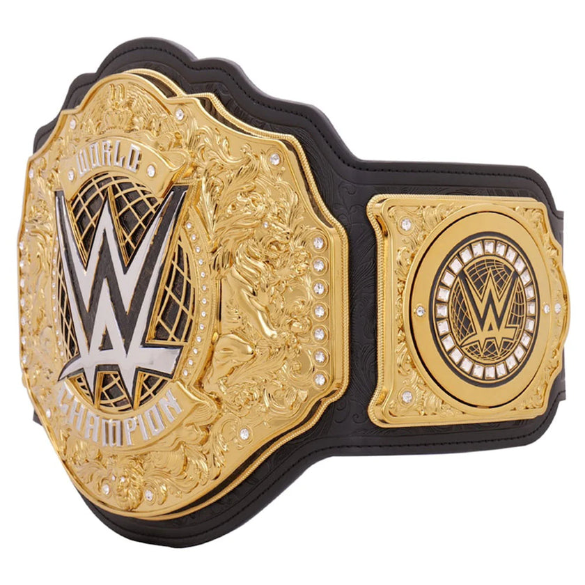 WWE World Heavyweight Championship Belt Replica – 6mm Brass Plates | Adult Size