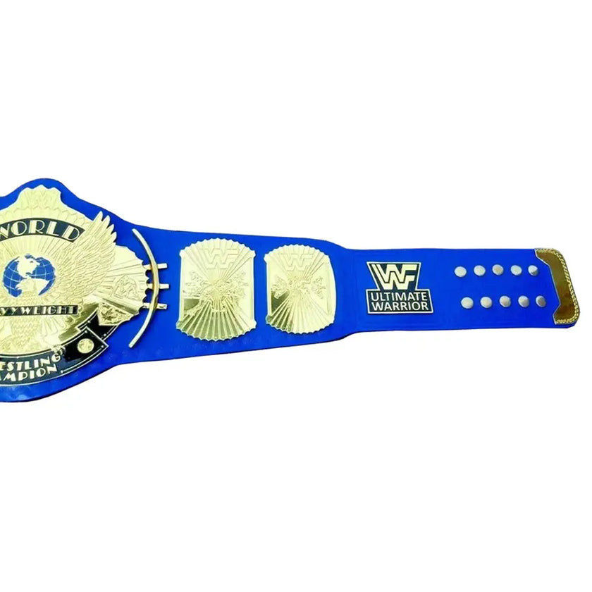 WWF World Title Ultimate Warrior Winged Eagle WWF World Championship Belt Replica – 6mm Brass Plates | Adult Size