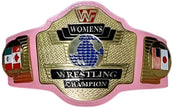 WF Women’s Wrestling Championship Replica Title Belt – 6mm Brass Plates | Adult Size