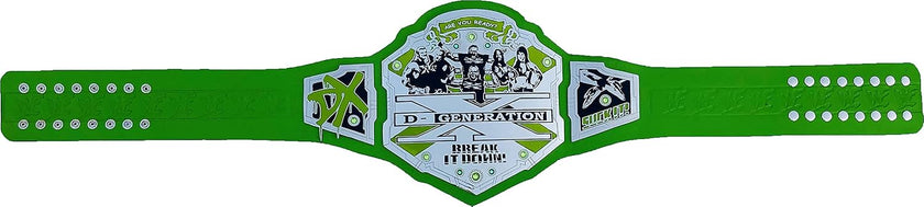 Wwf D-generation X Championship Belt Replica Belt – 6mm Brass Plates | Adult Size