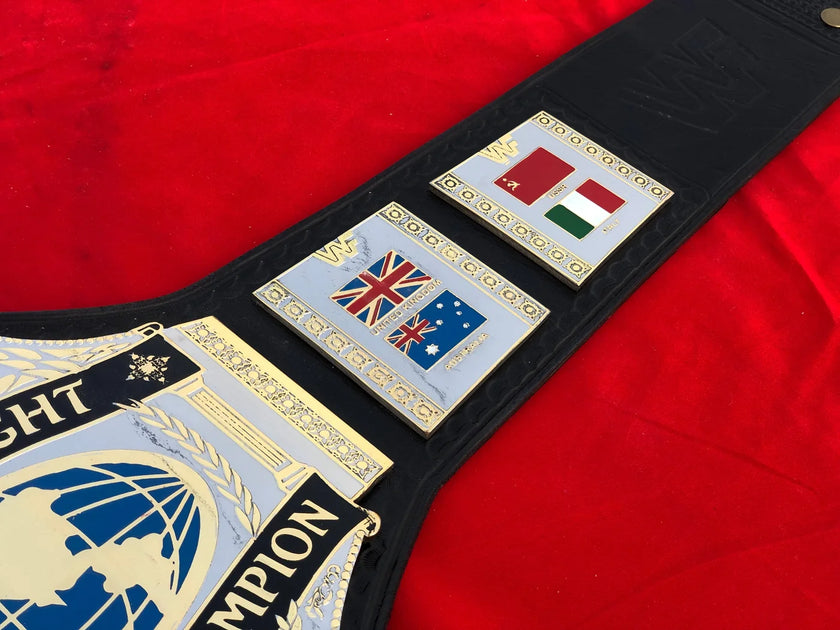WWF HULK HOGAN 86 Brass Championship Title Belt Replica – 6mm Brass Plates | Adult Size