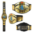WWF Intercontinental Championship Replica Title Belt – 6mm Brass Plates | Adult Size