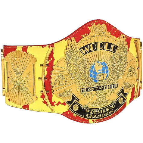 WWE Hulk Hogan Signature Series Championship Replica Title Belt 6mm Brass Plates | Adult Size