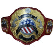 IWGP United States Championship Replica belt – 6mm Brass Plates | Adult Size