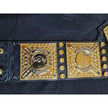 IWGP World Heavyweight Championship Replica Belt 6mm Brass Plates | Adult Size