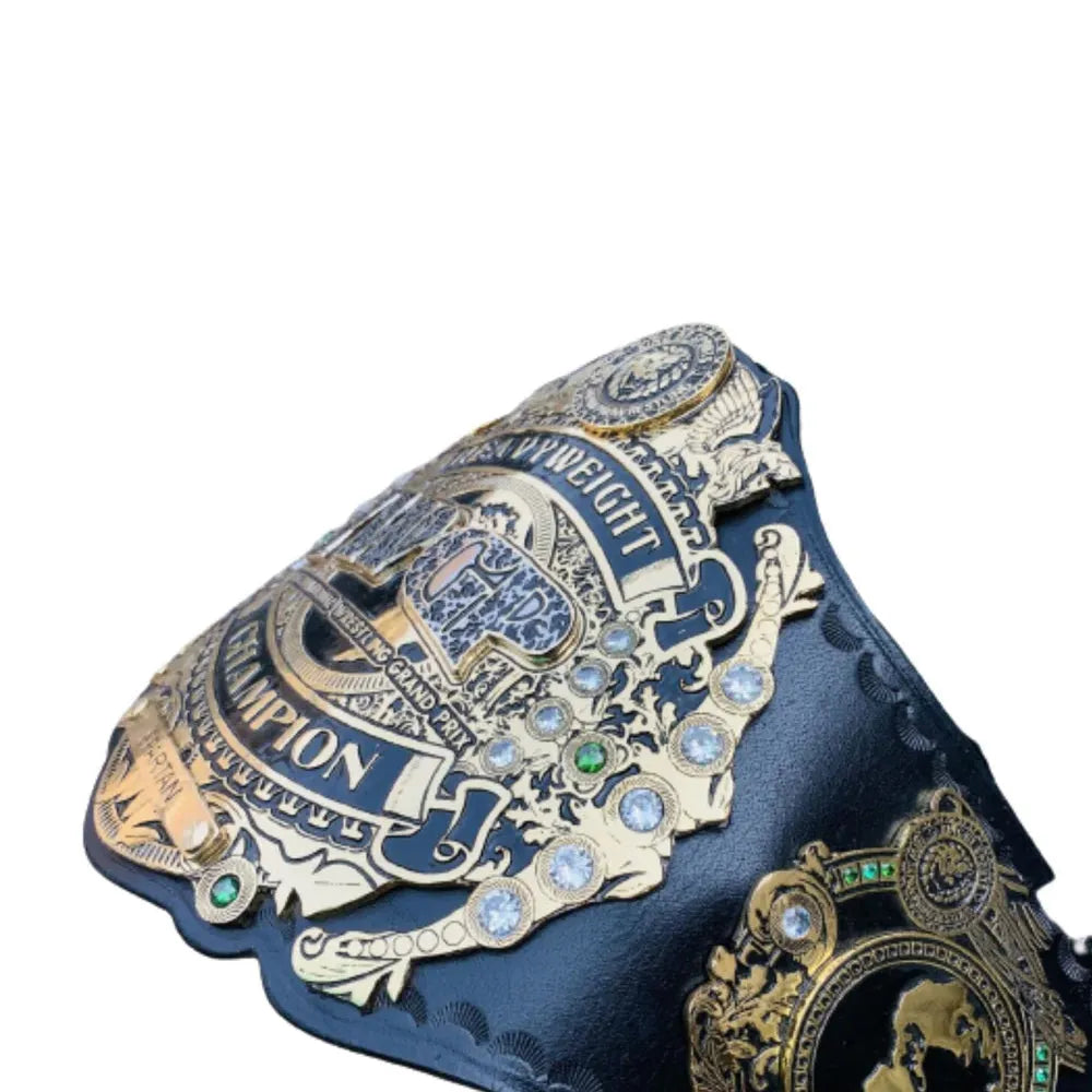 IWGP Heavyweight Championship replica belt – 6mm Brass Plates | Adult Size