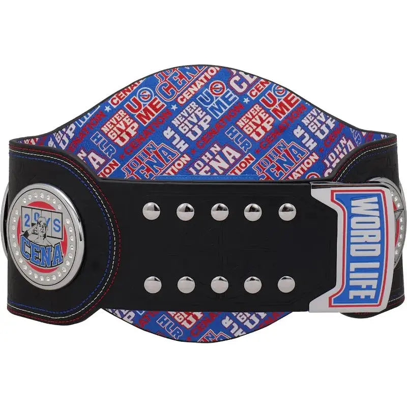 WWE John Cena Legacy Championship Collector's Title Belt – 6mm Brass Plates | Adult Size