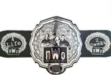 NWO New World Order Championship Replica Title Belt – 6mm Brass Plates | Adult Size