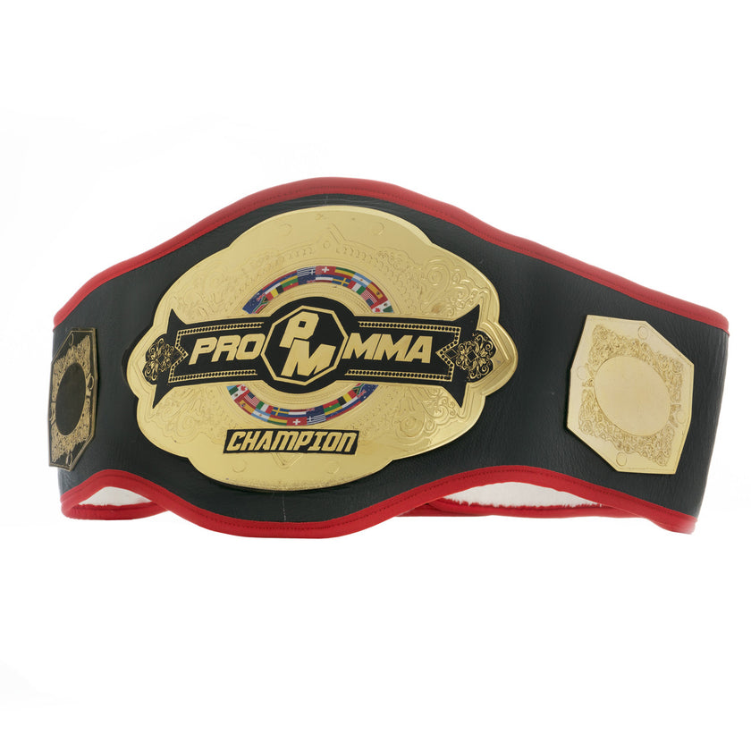 Combat Sports Championship Belt Replica – 6mm Solid Brass Gold-Plated Title Belt