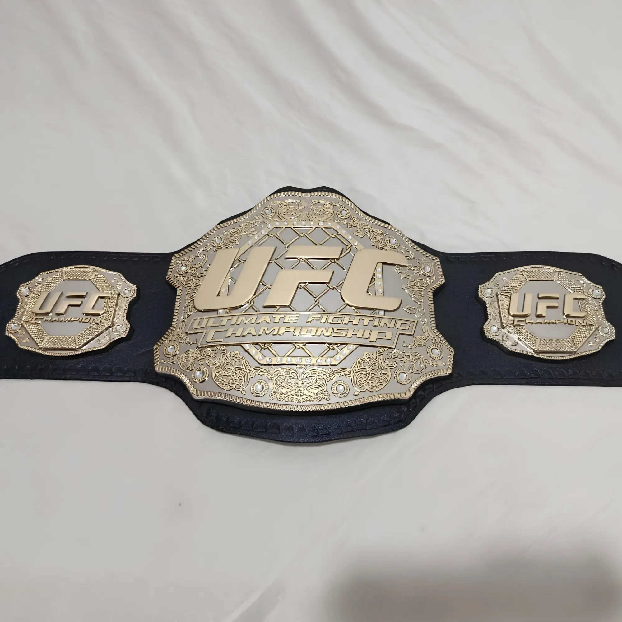 UFC Ultimate Fighting Championship Belt Replica – 6mm Brass Plates | Adult Size