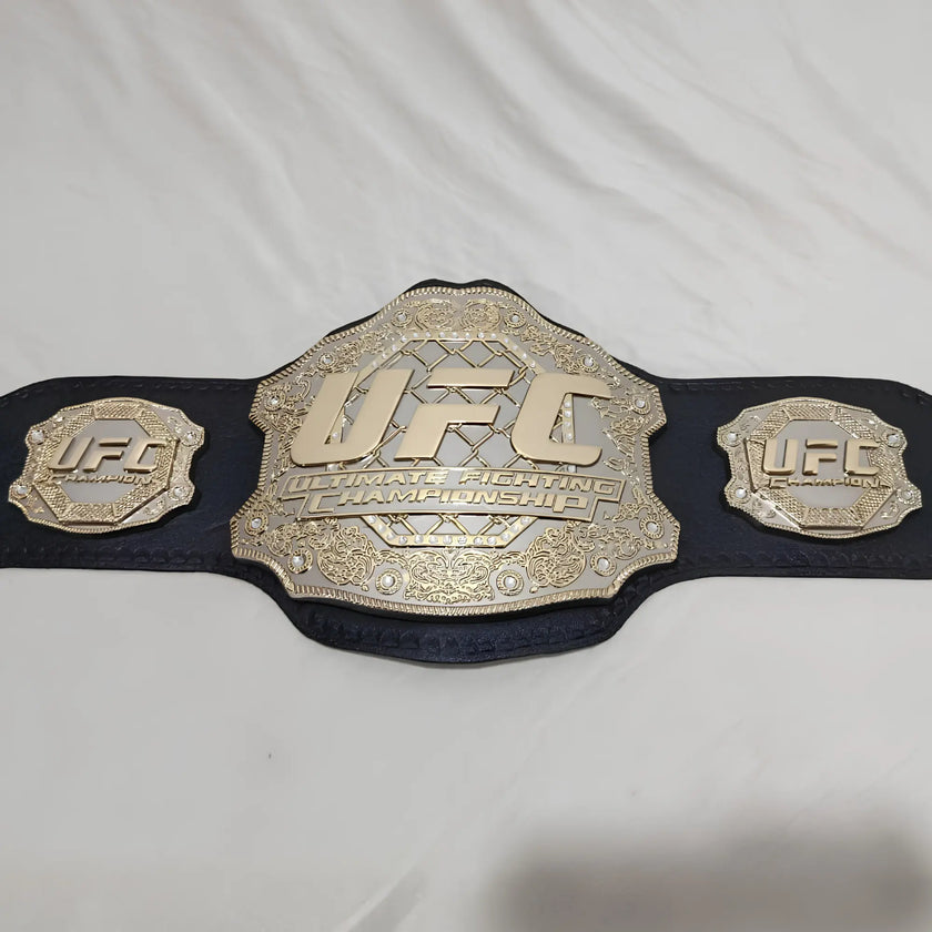 UFC Ultimate Fighting Championship Belt Replica – 6mm Brass Plates | Adult Size