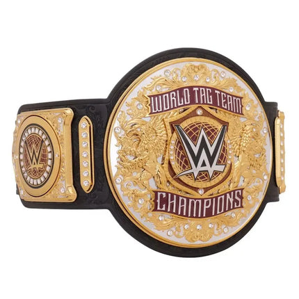 Tag Team WWE World Heavyweight World Wrestling Championship Belt Replica  – 6mm Brass Plates | Adult Size