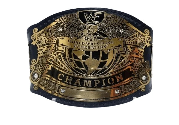 WWF Undisputed Championship Belt Replica – 6mm Brass Plates | Adult Size