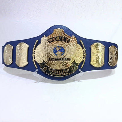 WWF/WWE Winged Eagle World Heavyweight Championship Replica Belt – 6mm Brass Plates | Adult Size