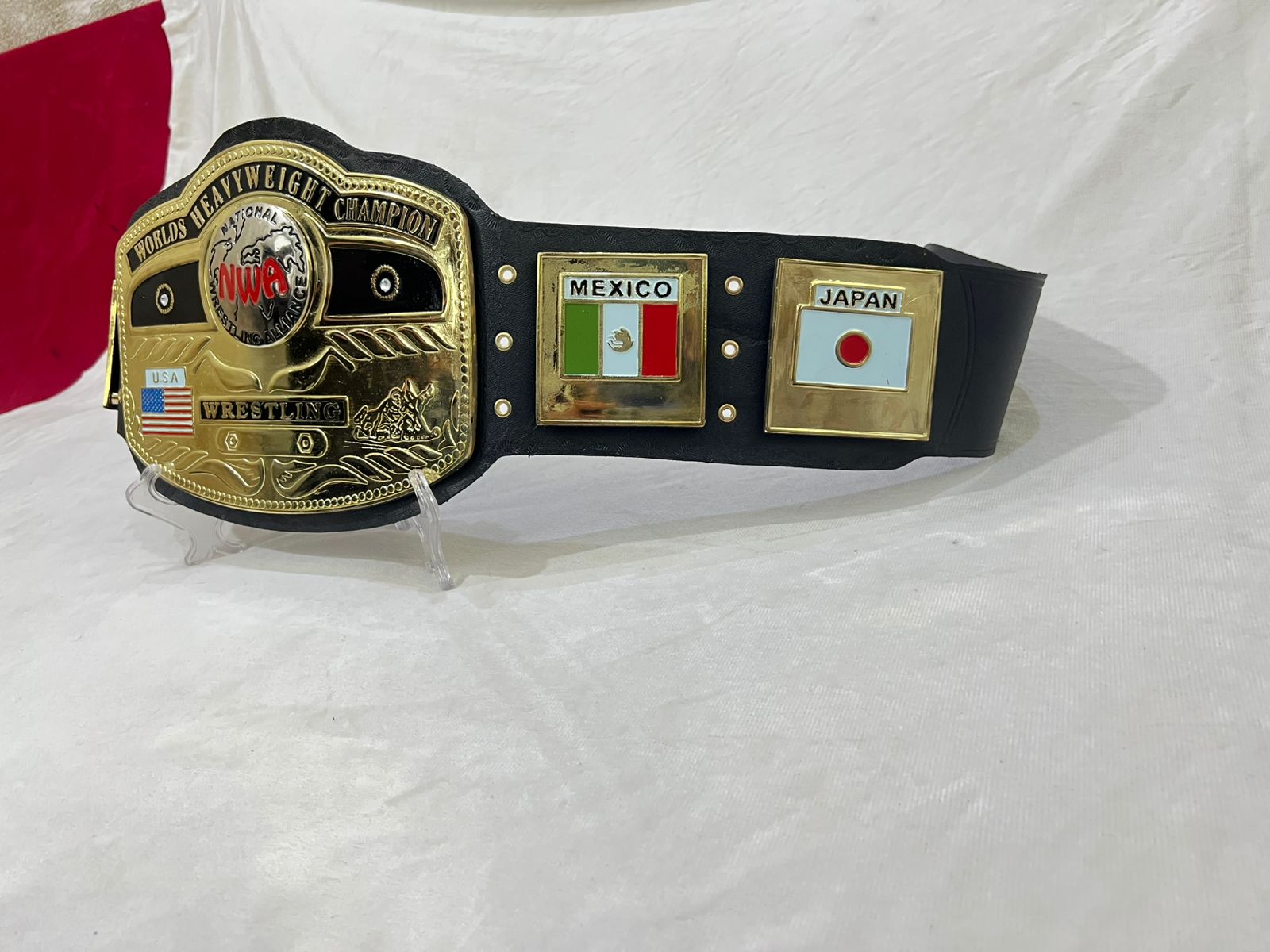 NWA Domed Globe Heavyweight Championship Belt