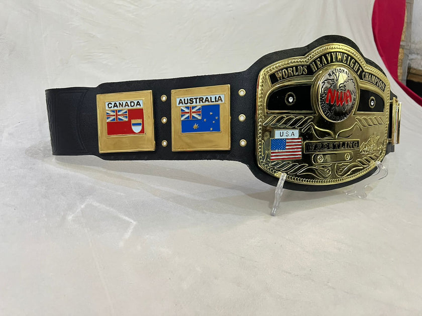 NWA Domed Globe Heavyweight Championship Belt