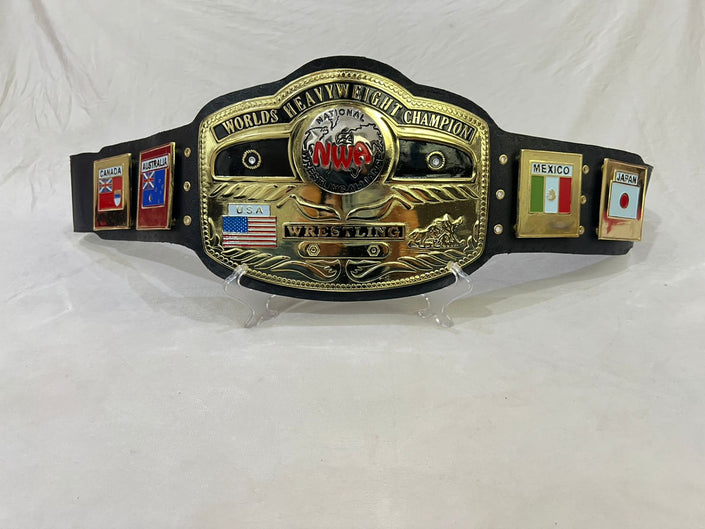 NWA Domed Globe Heavyweight Championship Belt