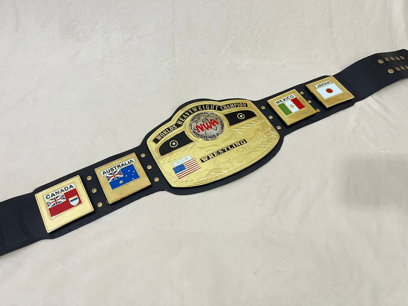 NWA Domed Globe Heavyweight Championship Belt