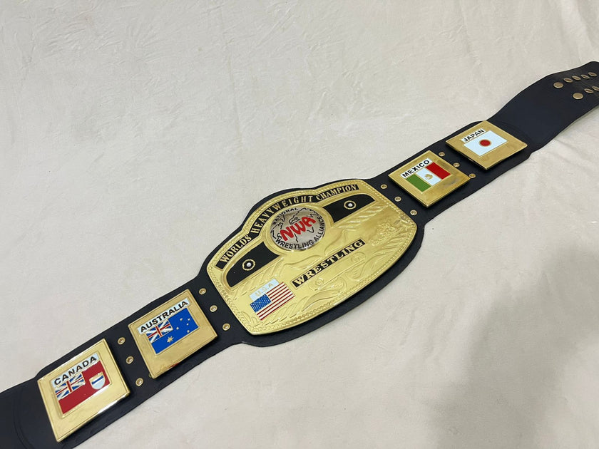 NWA Domed Globe Heavyweight Championship Belt