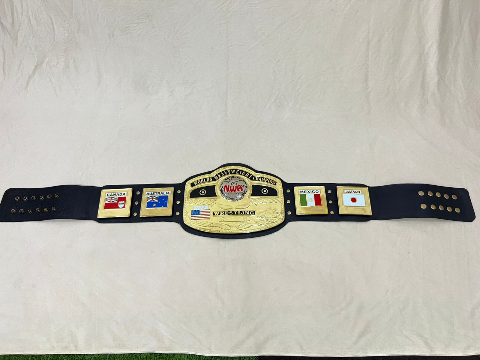 NWA Domed Globe Heavyweight Championship Belt