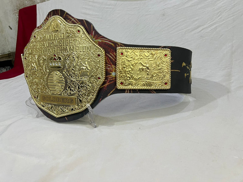 Bill Goldberg World Heavyweight Wrestling Championship Belt