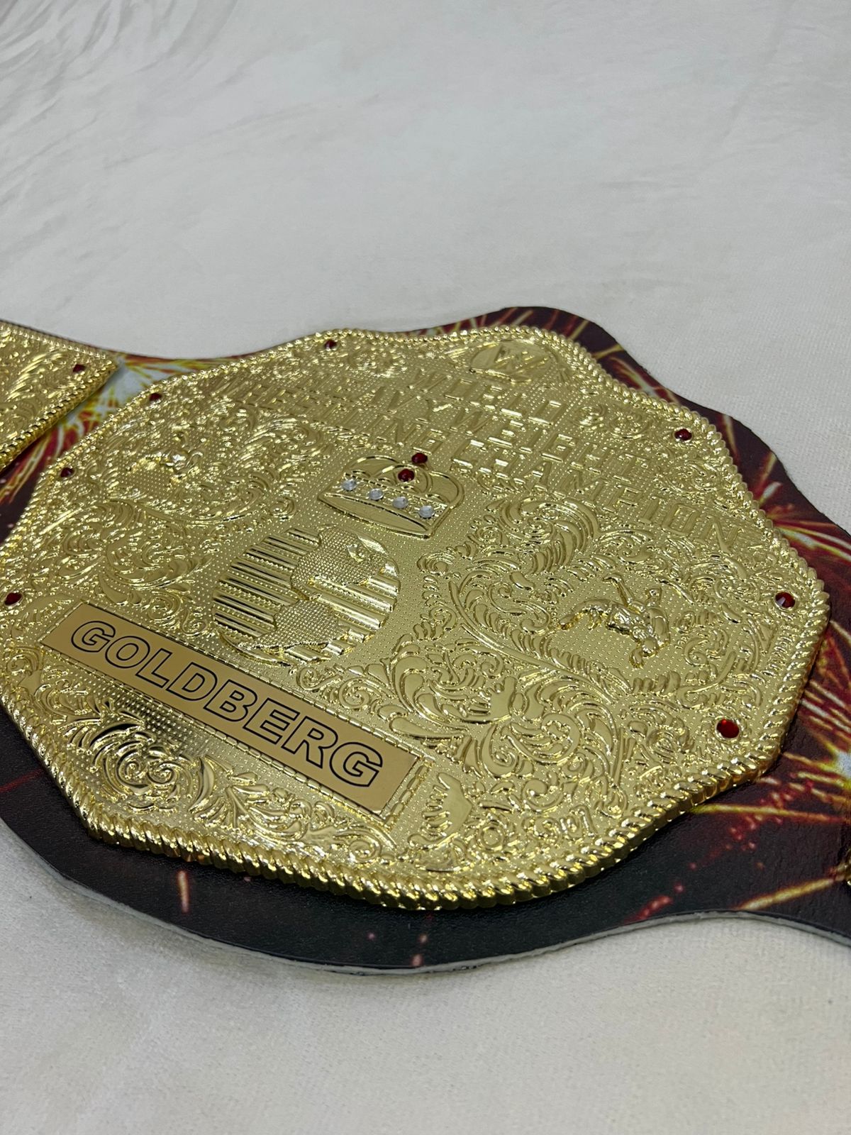 Bill Goldberg World Heavyweight Wrestling Championship Belt