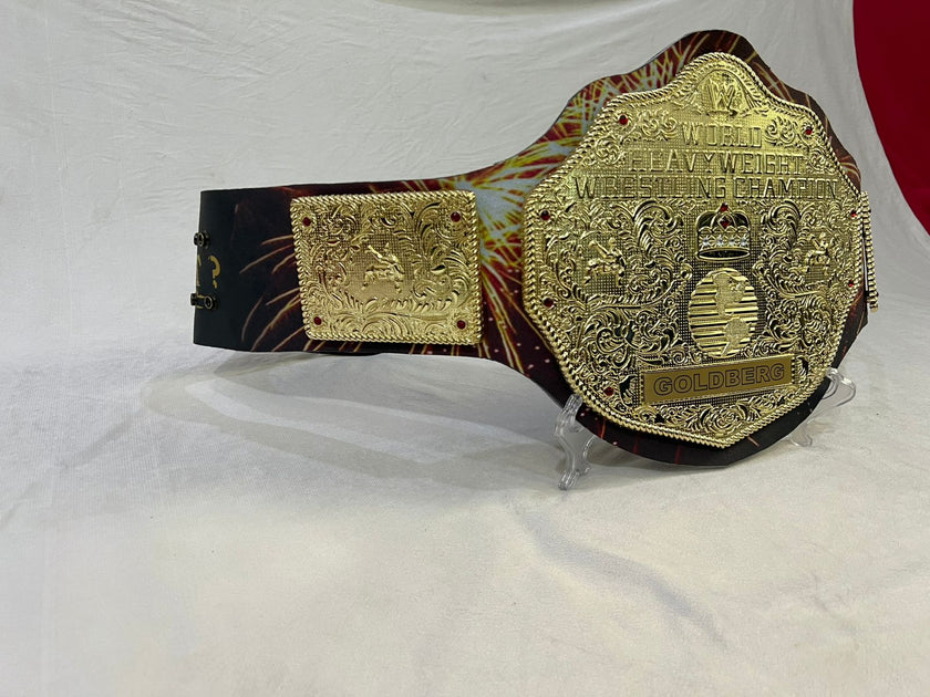 Bill Goldberg World Heavyweight Wrestling Championship Belt
