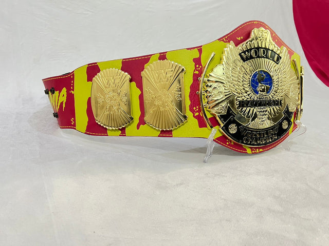 Hulk Hogan Winged Eagle World Heavyweight Championship Title Belt