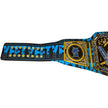 World Wide Wrestling WWE World Heavyweight Championship Yeet Belt Replica – 6mm Brass Plates | Adult Size
