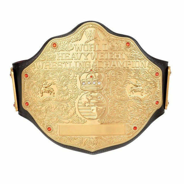 Classic Big Gold wrestling belt replica by Championship Belts Online