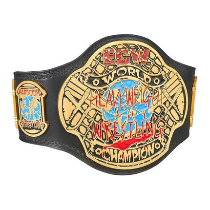 ECW World Heavyweight Championship Replica Title Belt – 6mm Brass Plates | Adult Size