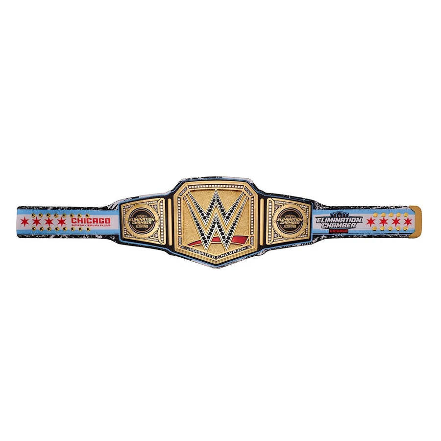 Elimination Chamber 2026 Chicago Championship Replica Title Belt