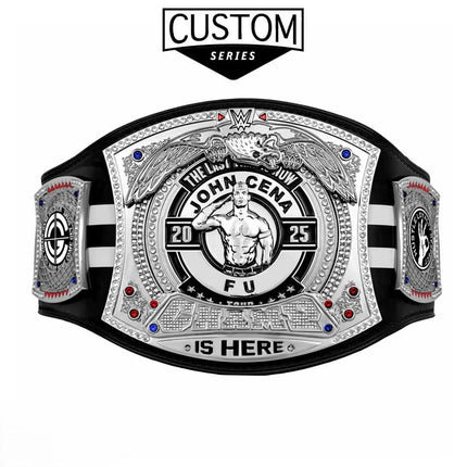 Custom John Cena Custom Spinner Belt Replica – Collector's 6mm Brass Plates | Adult Size