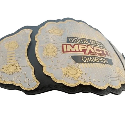 TNA Impact Digital Media Championship Belt Replica – 6mm Brass Plates | Adult Size