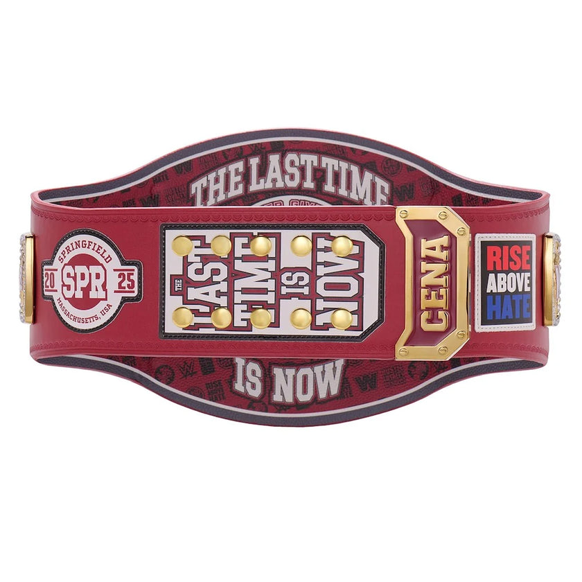 John Cena Farewell Tour 2025 Springfield Spinner Championship Replica Title Belt