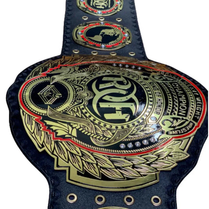 Ring of Honor Championship Belt Replica – 6mm Brass Plates | Adult Size