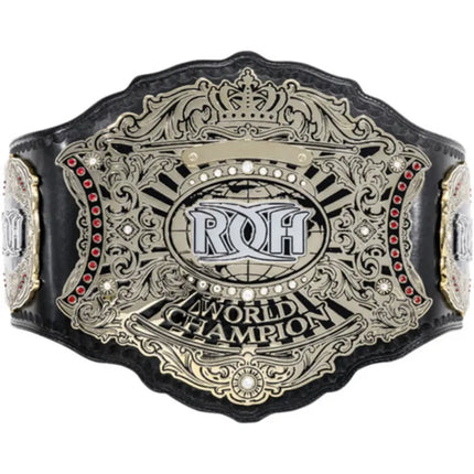 ROH World Wrestling Heavyweight Championship Replica Belt – 6mm Brass Plates | Adult Size