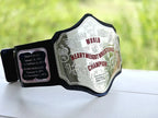 Hogan 84 Championship Belt Replica Belt – 6mm Brass Plates | Adult Size