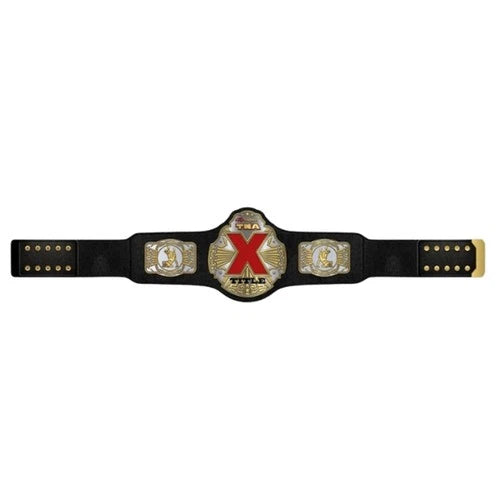 NWA TNA X Title Championship Wrestling Belt Replica – 6mm Brass Plates | Adult Size