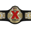 NWA TNA X Title Championship Wrestling Belt Replica – 6mm Brass Plates | Adult Size