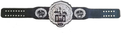 NWO New World Order Championship Replica Title Belt – 6mm Brass Plates | Adult Size