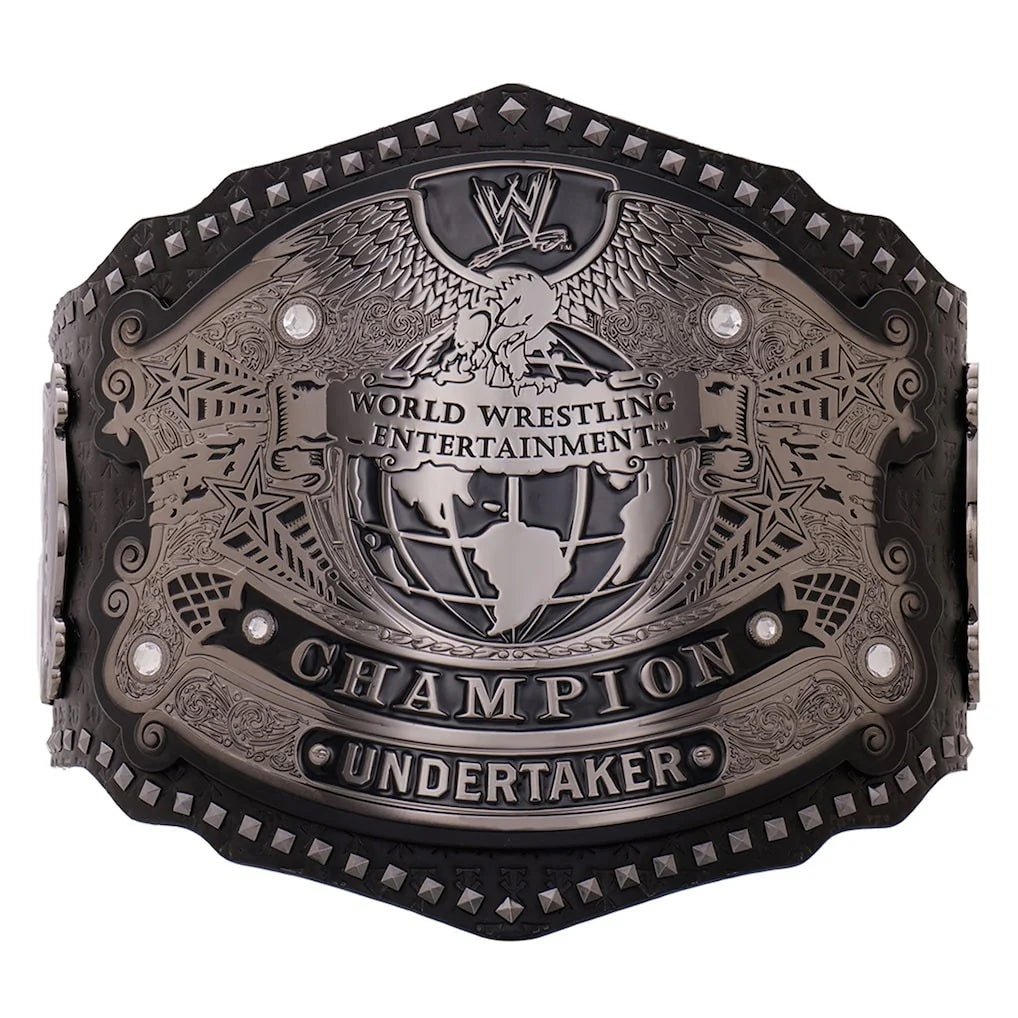 The Undertaker 35 Years American Badass Signature Series Championship Title Belt Replica - 6mm Brass Plates | Adult Size