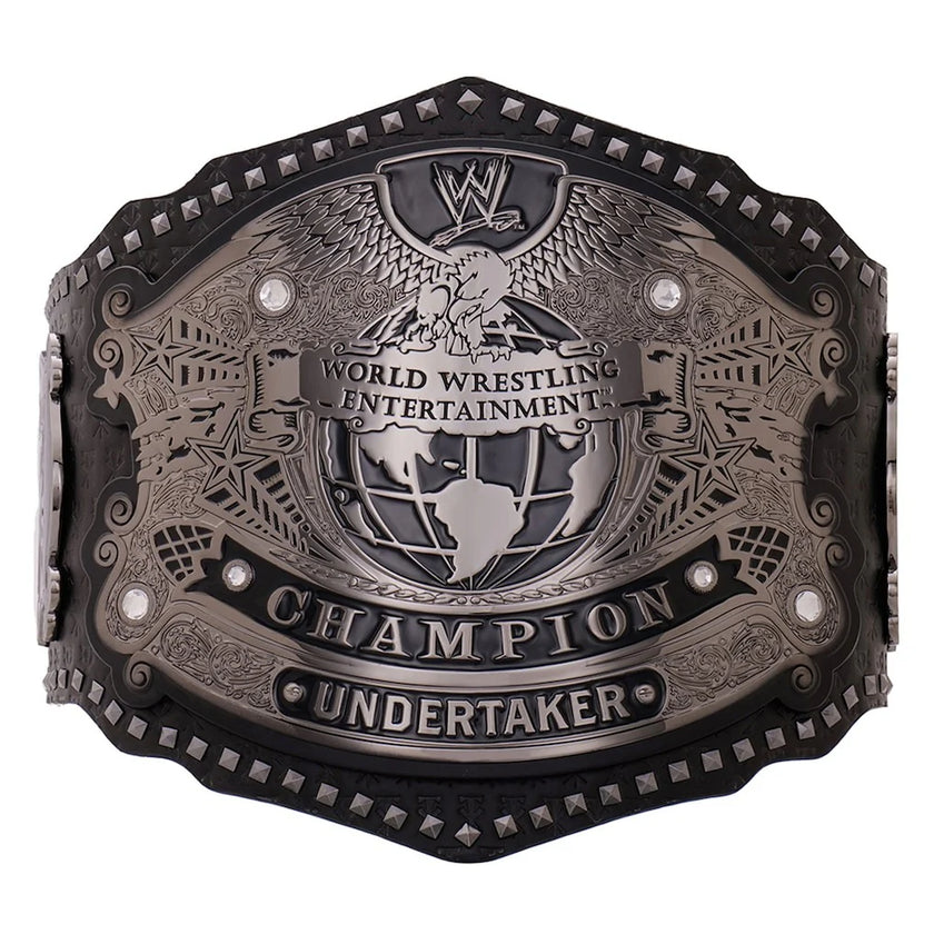 The Undertaker 35 Years American Badass Signature Series Championship Title Belt Replica - 6mm Brass Plates | Adult Size