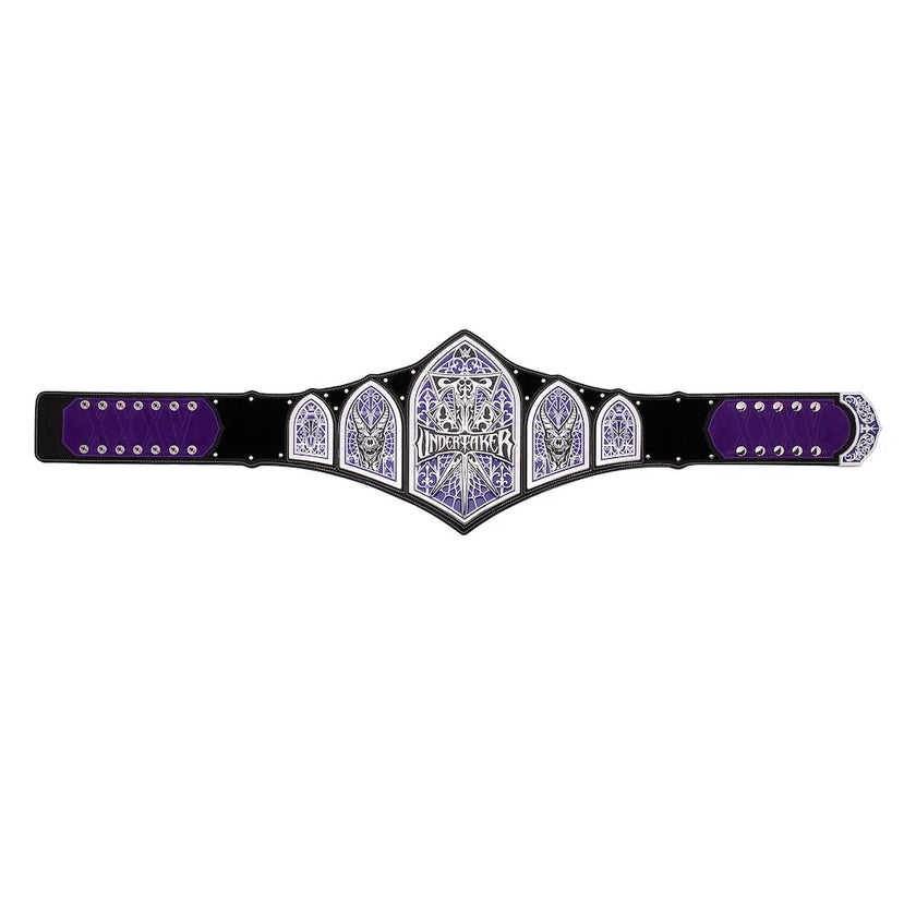 The Undertaker 35 Years Deadman Legacy Championship Title Belt – 6mm Brass Plates | Adult Size
