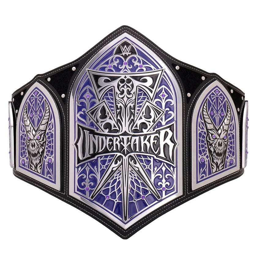 The Undertaker 35 Years Deadman Legacy Championship Title Belt – 6mm Brass Plates | Adult Size