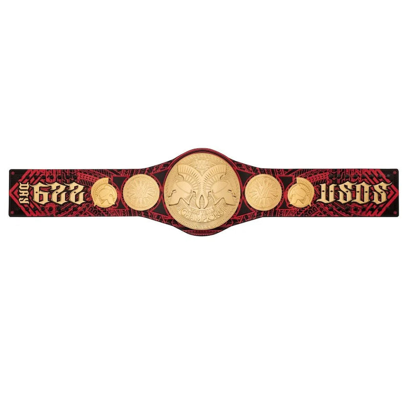 WWE The Usos 622 Day Record Breaking Championship Title Belt Replica - Limited Edition – 6mm Brass Plates | Adult Size