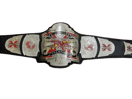 New TNA X Division Heavyweight Championship Title Belt Replica 6mm Brass Plates | Adult Size