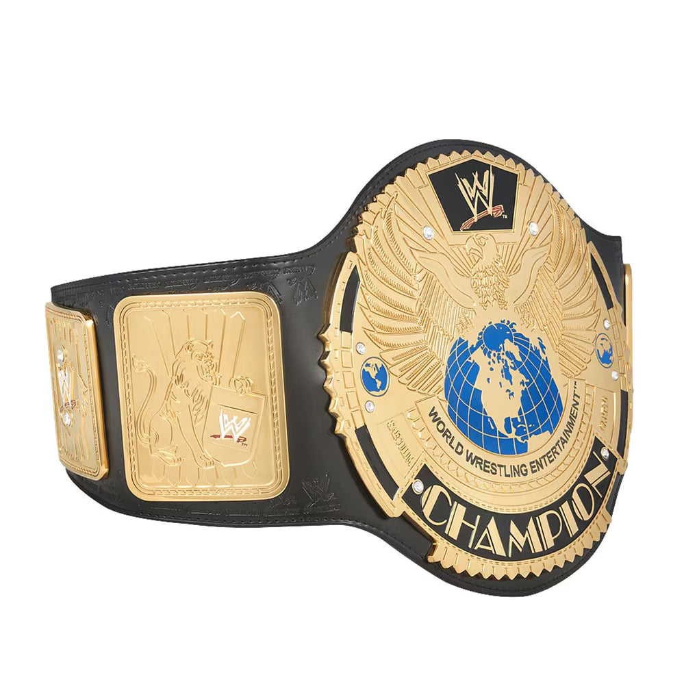 WWE Attitude Era Championship Replica Title Belt – 6mm Brass Plates | Adult Size