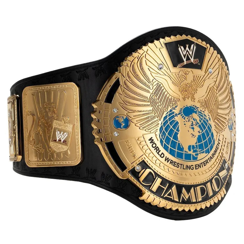 WWE Attitude Era Championship Replica Title Belt – 6mm Brass Plates | Adult Size